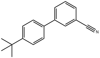 3-(4-t-Butylphenyl)benzonitrile Structure