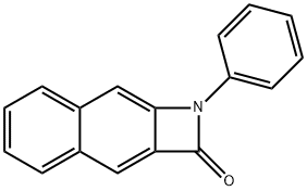 2-(Phenylamino)naphthalene-3-carboxylic acid lactam Structure