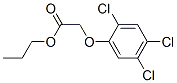 프로필2,4,5-트리클로로페녹시아세테이트 구조식 이미지