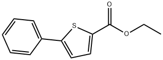 ETHYL 5-PHENYL-2-THIOPHENECARBOXYLATE Structure