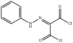 2-(2-phenylhydrazono)Malonyl dichloride Structure