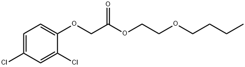 Butoxyethyl (2,4-dichlorophenoxy)acetate Structure
