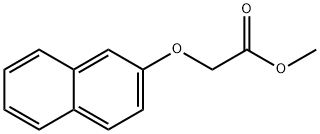 (2-NAPHTHOXY)ACETIC ACID METHYL ESTER Structure