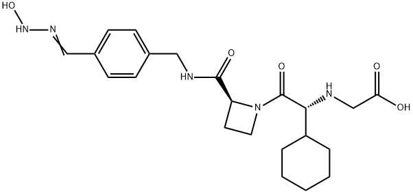 N-Hydroxy Melagatran 구조식 이미지
