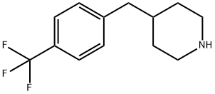 4-(4-TRIFLUOROMETHYLBENZYL)PIPERIDINE Structure