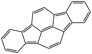 INDENO(1,2,3-C,D)FLUORANTHENE Structure