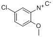 Phenyl isocyanide, 5-chloro-2-methoxy- (7CI, 8CI) Structure
