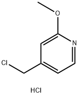 4-(CHLOROMETHYL)-2-METHOXYPYRIDINE HYDROCHLORIDE Structure