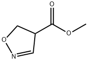 4-Isoxazolecarboxylic acid, 4,5-dihydro-, methyl ester (9CI) Structure