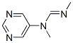 메탄이미다미드,N,N-디메틸-N-5-피리미디닐-,(E)-(9CI) 구조식 이미지