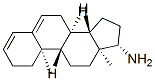 (8R,9S,10R,13S,14S,17S)-10,13-dimethyl-2,7,8,9,11,12,14,15,16,17-decah ydro-1H-cyclopenta[a]phenanthren-17-amine 구조식 이미지
