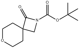 7-옥사-2-아자스피로[3.5]노난-2-카르복실산,1-옥소-,1,1-디메틸에틸에스테르 구조식 이미지