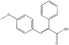 3-(4-methoxyphenyl)-2-phenylacrylic acid Structure