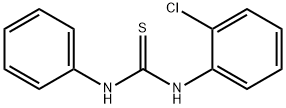 1-(2-CHLOROPHENYL)-3-PHENYL-2-THIOUREA 구조식 이미지