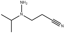 1-(2-Cyanoethyl)-1-isopropyl hydrazine Structure