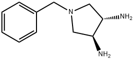 (S,S)-N-BENZYL-3,4-TRANS-DIAMINOPYRROLIDINE 구조식 이미지