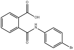 2-[(4-BROMOANILINO)CARBONYL]-BENZOIC ACID Structure