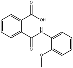 N-(2-Methoxy-phenyl)-phthalaMic acid Structure