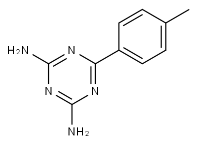 2 4-DIAMINO-6-(4-METHYLPHENYL)-1 3 5- Structure