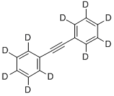 디페닐아세틸렌-D10 구조식 이미지