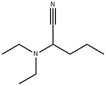 2-(Diethylamino)-pentanenitrile Structure