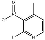 2-FLUORO-3-NITRO-4-PICOLINE Structure