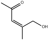 3-Penten-2-one, 5-hydroxy-4-methyl-, (Z)- (9CI) Structure