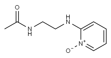 Acetamide, N-[2-[(1-oxido-2-pyridinyl)amino]ethyl]- (9CI) 구조식 이미지