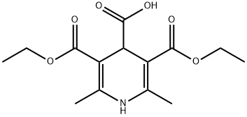 2,6-DIMETHYL-1,4-DIHYDRO-PYRIDINE-3,4,5-TRICARBOXYLIC ACID 3,5-DIETHYL ESTER Structure