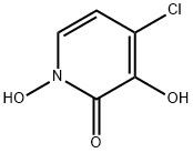 2(1H)-Pyridone,  4-chloro-1,3-dihydroxy-  (8CI) 구조식 이미지