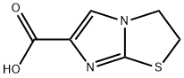 이미다조[2,1-b]티아졸-6-카르복실산,2,3-디히드로-(9CI) 구조식 이미지