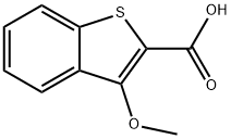 3-메톡시벤조[b]티오펜-3-카르복실산 구조식 이미지