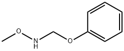 메탄아민,N-메톡시-1-페녹시-(9CI) 구조식 이미지