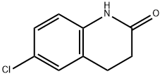 6-CHLORO-3,4-DIHYDRO-1H-QUINOLIN-2-ONE Structure