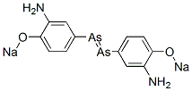 4,4'-(1,2-Diarsenediyl)bis[2-amino-1-sodiooxybenzene] Structure