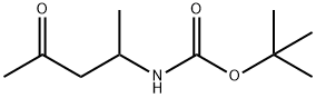 카르밤산,(1-메틸-3-옥소부틸)-,1,1-디메틸에틸에스테르(9CI) 구조식 이미지