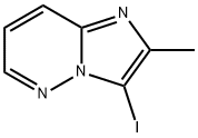 Imidazo[1,2-b]pyridazine, 3-iodo-2-methyl- Structure