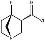 1-아자비시클로[2.2.1]헵탄-3-카르보닐클로라이드,(1R-엔도)-(9CI) 구조식 이미지