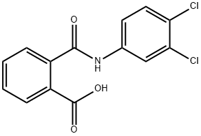 N-(3,4-Dichloro-phenyl)-phthalaMic acid 구조식 이미지