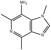 2-AMINO-1,4,6-TRIMETHYLIMIDAZO(4,5-C)PYRIDINE Structure