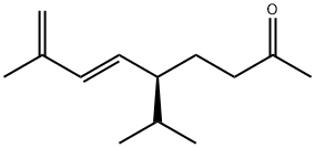 6,8-Nonadien-2-one, 8-methyl-5-(1-methylethyl)-, (5S,6E)- 구조식 이미지