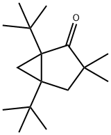 3,3-디메틸-1,5-디tert-부틸-비시클로[3.1.0]헥산-4-온 구조식 이미지