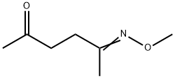 2,5-Hexanedione, mono(O-methyloxime) (9CI) Structure