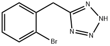 5-(2-브로모-벤질)-2H-테트라졸 구조식 이미지
