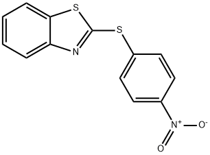 2-[(4-nitrophenyl)thio]benzothiazole Structure