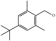 4-Tert-butyl-2,6-dimethylbenzylchloroide 구조식 이미지