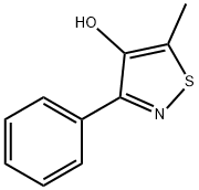 5-Methyl-3-phenylisothiazol-4-ol Structure