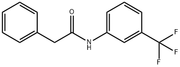 3'-TRIFLUOROMETHYL-2-PHENYLACETANILIDE Structure