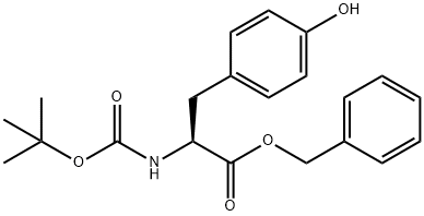 BOC-TYR-OBZL Structure