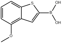 Boronic acid, B-(4-methoxybenzo[b]thien-2-yl)- Structure